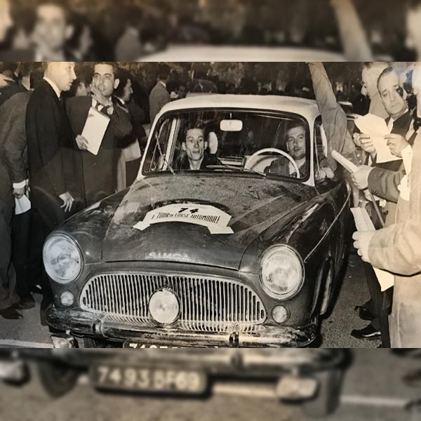 Auto ecole marietton lyon voiture 1955