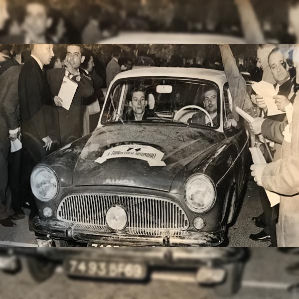 Auto ecole marietton lyon voiture 1955