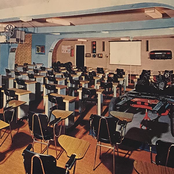 Salle de code 1967