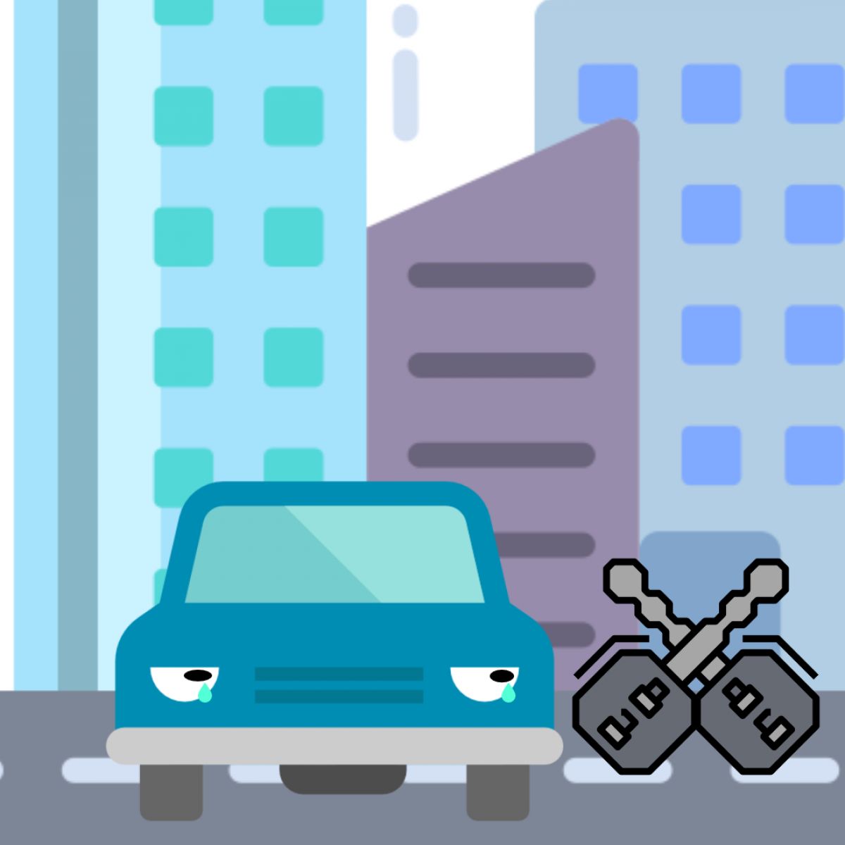 Perte des clés de voiture