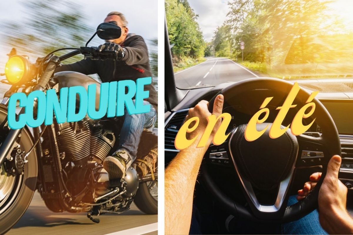 Conduire pendant l'été : nos conseils en voiture et en moto!